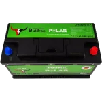 BULLTRON 165Ah LiFePO4 12.8V Polar mit Smart BMS, Bluetooth App, 5A aktiv Balancer und Heizung