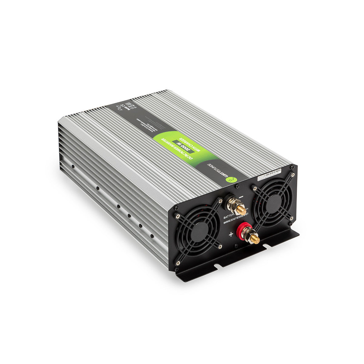 WATTSTUNDE® 2000W / 4000W 12V Sinus Spannungswandler WS12/2000NVS für Lithium Batterien